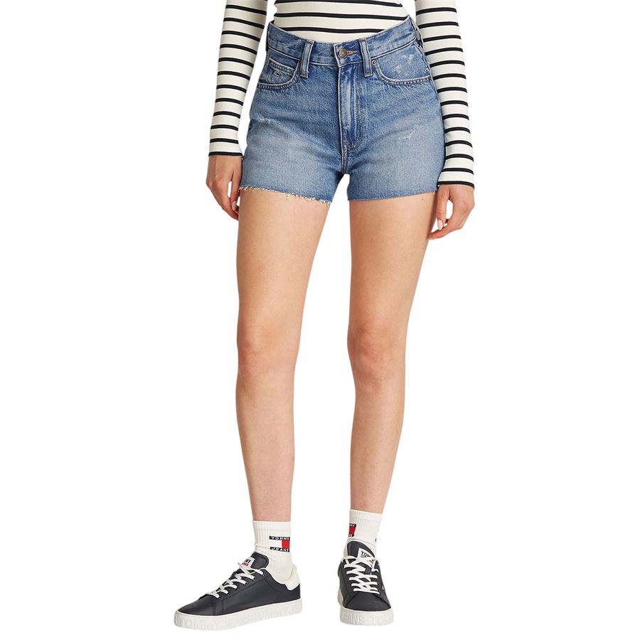 Hot pant short in jeans da donna Tommy Jeans | DW0DW205751AB